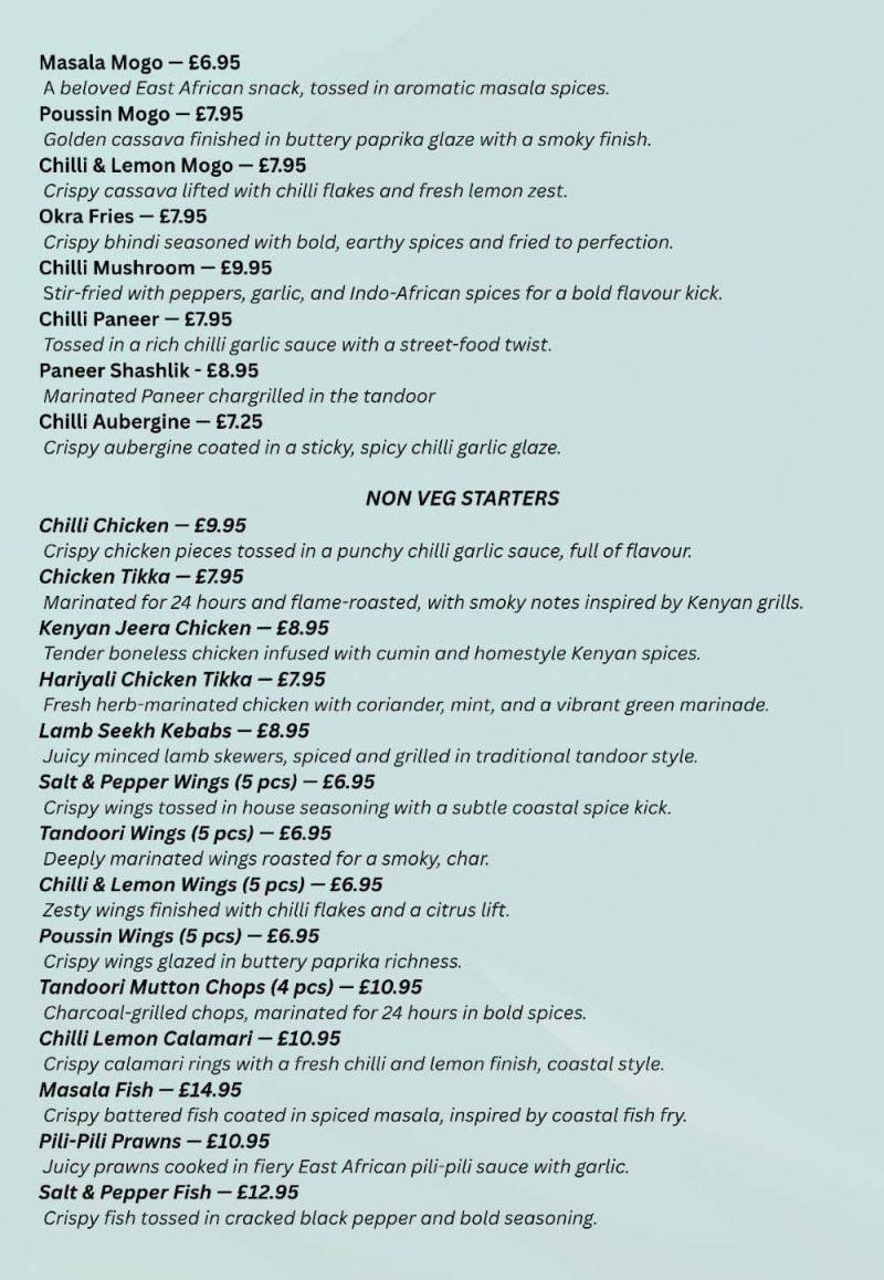 non veg starters